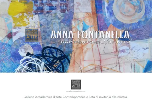 Invito Mostra Anna Fontanella in Galleria Accademica