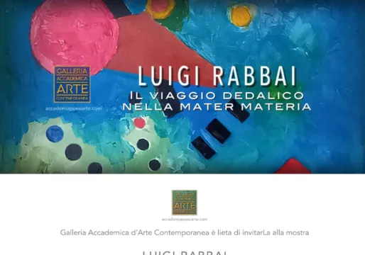 Invito Mostra Luigi Rabbai in Galleria Accademica