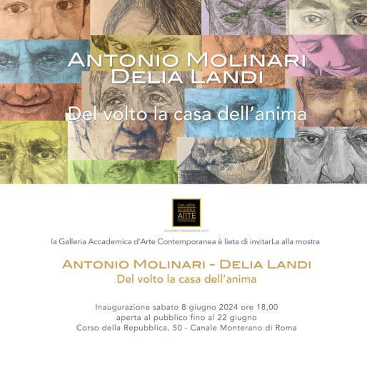 Invito mostra in Galleria Accademica Molinari-Landi