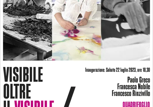 Locandina "Visibile oltre il visibile"