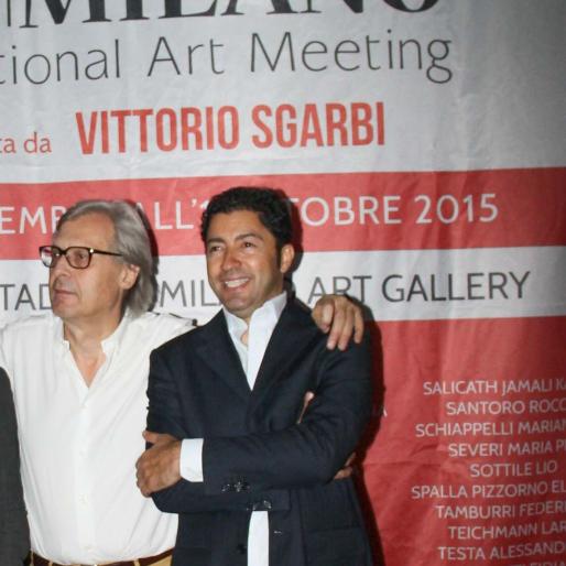 Vittorio Sgarbi e Salvo Nugnes 