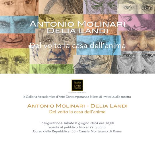 Invito mostra in Galleria Accademica Molinari-Landi